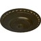 Ekena Millwork Lyon Ceiling Medallion (Fits Canopies up to 3 5/8"), Hand-Painted Green Gold, 23 1/2"OD x 3 1/4"P CM23LYGGS - alternate 4